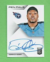 Derrick Henry Football Cards 2016 Panini Donruss Elite Pen Pals Autographs Prices