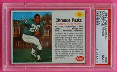 Clarence Peaks [Hand Cut] #39 Football Cards 1962 Post Cereal Prices