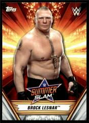 Brock Lesnar #6 Wrestling Cards 2019 Topps WWE SummerSlam Prices