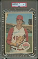 Sam McDowell Baseball Cards 1967 Topps Pin Ups Prices