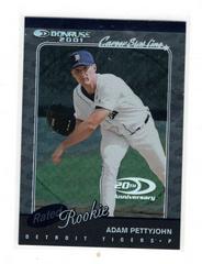 Adam Pettyjohn [Career Stat Line] #188 Baseball Cards 2001 Donruss Prices