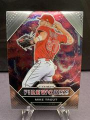 Mike Trout #FW3 Baseball Cards 2021 Panini Prizm Fireworks Prices