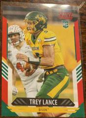 Trey Lance [Red Zone] #303 Football Cards 2021 Panini Score Prices