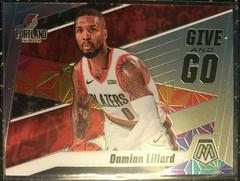 Damian Lillard Basketball Cards 2019 Panini Mosaic Give and Go Prices