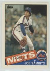 Joe Sambito #103T Baseball Cards 1985 Topps Traded Prices