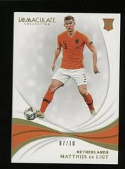 Matthijs de Ligt [Gold] #67 Soccer Cards 2018 Panini Immaculate Prices