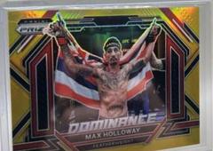 Max Holloway [Gold] #4 Ufc Cards 2023 Panini Prizm UFC Dominance Prices