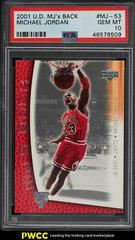 Michael Jordan #MJ-53 Basketball Cards 2001 Upper Deck MJ's Back Prices