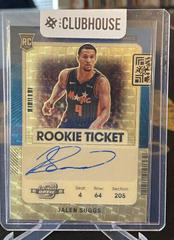 Jalen Suggs [Variation Autograph Gold] Basketball Cards 2021 Panini Contenders Optic Prices