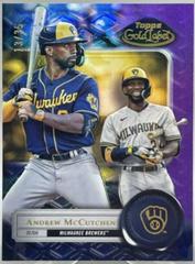 Andrew McCutchen [Class 3 Purple] #3 Baseball Cards 2022 Topps Gold Label Prices