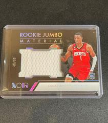 Jabari Smith Jr. #RJM-JSJ Basketball Cards 2022 Panini Noir Rookie Jumbo Material Prices
