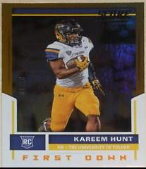 Kareem Hunt [First Down] #423 Football Cards 2017 Panini Score Prices