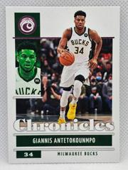 Giannis Antetokounmpo [Pink] #1 Basketball Cards 2021 Panini Chronicles Prices