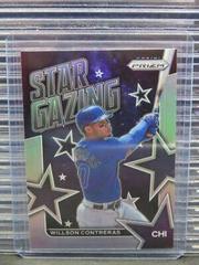 Willson Contreras [Silver Prizm] #SG-12 Baseball Cards 2022 Panini Prizm Star Gazing Prices