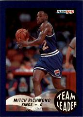 Mitch Richmond #23 Basketball Cards 1992 Fleer Team Leaders Prices