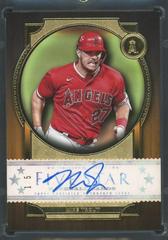 Mike Trout [Orange] #FSA-MT Baseball Cards 2022 Topps Five Star Autographs Prices