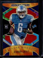 D'Andre Swift [Red] #SR10 Football Cards 2020 Panini Rookies & Stars Stellar Prices