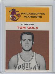 Tom Gola Basketball Cards 1961 Fleer Prices