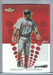 Manny Ramirez [Refractor] Baseball Cards 2004 Finest Prices