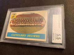 Cleveland Browns Football Cards 1958 Topps Prices