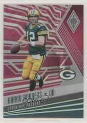 Aaron Rodgers [Pink] #38 Football Cards 2017 Panini Phoenix Prices