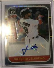 Gilberto Celestino #RS87-GC Baseball Cards 2021 Panini Donruss Optic Retro 1987 Signatures Prices