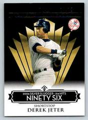 Derek Jeter [Black] Baseball Cards 2008 Topps Moments & Milestones Prices