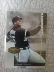 Frank Thomas [Gold Press Proof] Baseball Cards 1996 Leaf Signature Prices