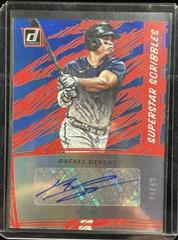 Rafael Devers [Blue] Baseball Cards 2022 Panini Donruss Superstar Scribbles Autographs Prices