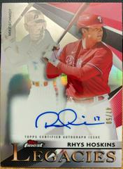 Rhys Hoskins #FLA-RH Baseball Cards 2021 Topps Finest Legacies Autographs Prices