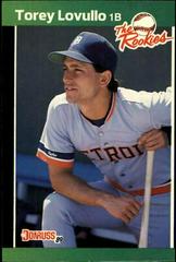 Torey Lovullo #17 Baseball Cards 1989 Donruss Rookies Prices