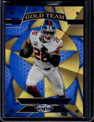 Saquon Barkley [Blue] #GT-13 Football Cards 2023 Panini Certified Gold Team Prices