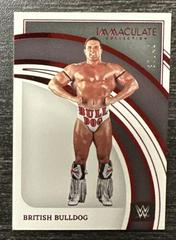British Bulldog [Red] Wrestling Cards 2022 Panini Immaculate WWE Prices