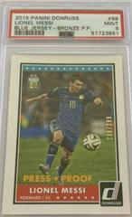 Lionel Messi [Bronze Press Proof] #68 Soccer Cards 2015 Panini Donruss Prices