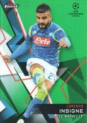 Lorenzo Insigne [Green Refractor] Soccer Cards 2018 Finest UEFA Champions League Prices