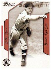 Bobby Doerr #7 Baseball Cards 2003 Flair Greats Prices