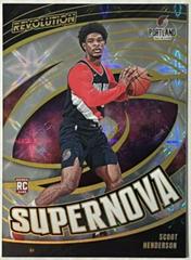 Scoot Henderson [Galactic] #9 Basketball Cards 2023 Panini Revolution Supernova Prices