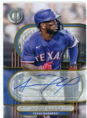 Adolis Garcia [Gold] #TA-AG Baseball Cards 2024 Topps Tribute Autograph Prices