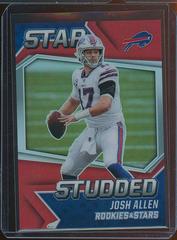 Josh Allen [Red] Football Cards 2021 Panini Rookies and Stars Studded Prices