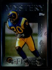 Isaac Bruce [Silver Refractor] #M4 Football Cards 1997 Topps Mystery Finest Prices