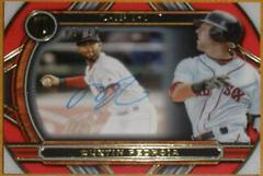 Dustin Pedroia [Red] Baseball Cards 2023 Topps Tribute to Nicknames Autographs Prices