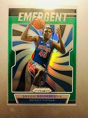 Sekou Doumbouya [Green Prizm] #25 Basketball Cards 2019 Panini Prizm Emergent Prices
