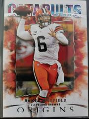 Baker mayfield #C-9 Football Cards 2021 Panini Origins Catapults Prices