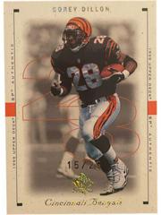 Corey Dillon [Excitement Gold] #17 Football Cards 1999 SP Authentic Prices