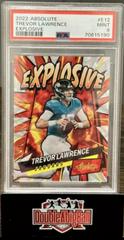 Trevor Lawrence Football Cards 2022 Panini Absolute Explosive Prices