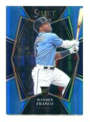 Wander Franco [Carolina Blue Prizm] Baseball Cards 2022 Panini Select Prices