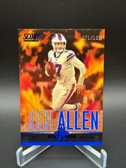 Josh Allen [Showcase] #1 Football Cards 2023 Panini Score Men of Autumn Prices