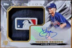 Vaughn Grissom [MLB Logo] Baseball Cards 2023 Topps Inception Autograph Jumbo Hat Patch Prices