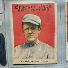 Otto Knabe Baseball Cards 1914 Cracker Jack Prices