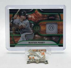 Buster Posey [Green] Baseball Cards 2022 Topps Tribute Stamp of Approval Relics Prices